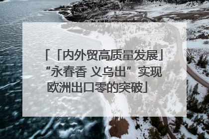 「内外贸高质量发展」“永春香 义乌出”实现欧洲出口零的突破