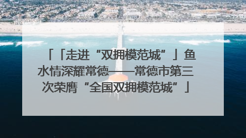 「走进“双拥模范城”」鱼水情深耀常德——常德市第三次荣膺“全国双拥模范城”
