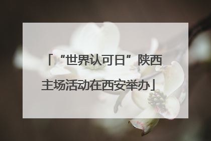 “世界认可日”陕西主场活动在西安举办