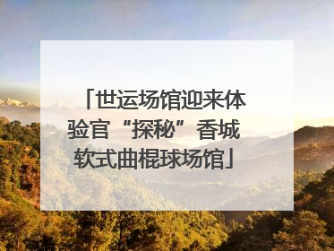 世运场馆迎来体验官“探秘”香城软式曲棍球场馆
