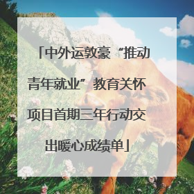 中外运敦豪“推动青年就业”教育关怀项目首期三年行动交出暖心成绩单