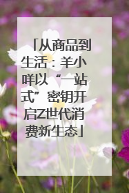 从商品到生活：羊小咩以“一站式”密钥开启Z世代消费新生态