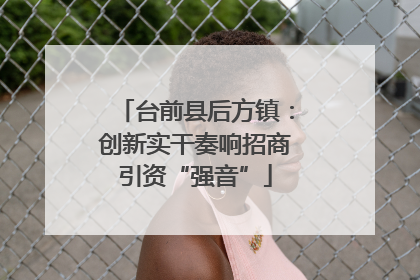 台前县后方镇：创新实干奏响招商引资“强音”