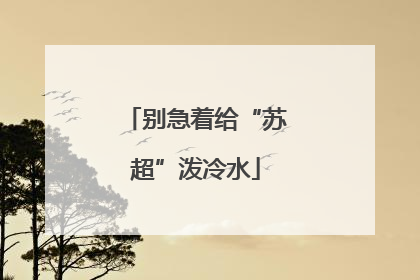 别急着给“苏超”泼冷水