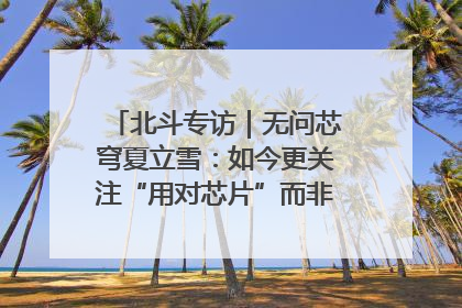 北斗专访｜无问芯穹夏立雪：如今更关注“用对芯片”而非“用贵芯片”