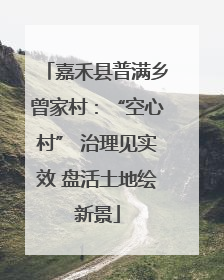 嘉禾县普满乡曾家村：“空心村” 治理见实效 盘活土地绘新景