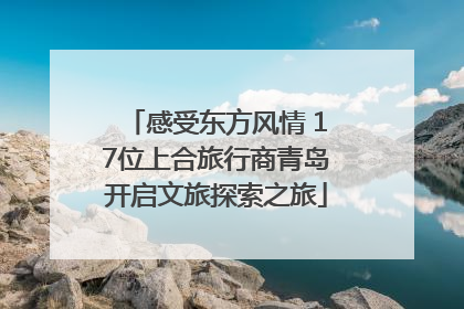 感受东方风情 17位上合旅行商青岛开启文旅探索之旅