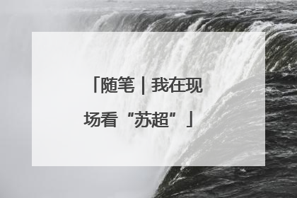随笔｜我在现场看“苏超”