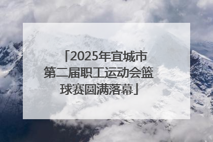 2025年宜城市第二届职工运动会篮球赛圆满落幕