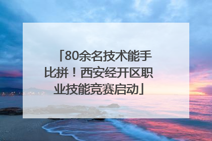 80余名技术能手比拼！西安经开区职业技能竞赛启动