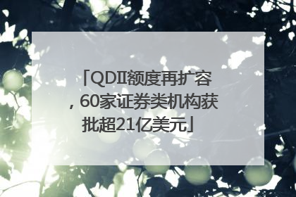 QDII额度再扩容，60家证券类机构获批超21亿美元